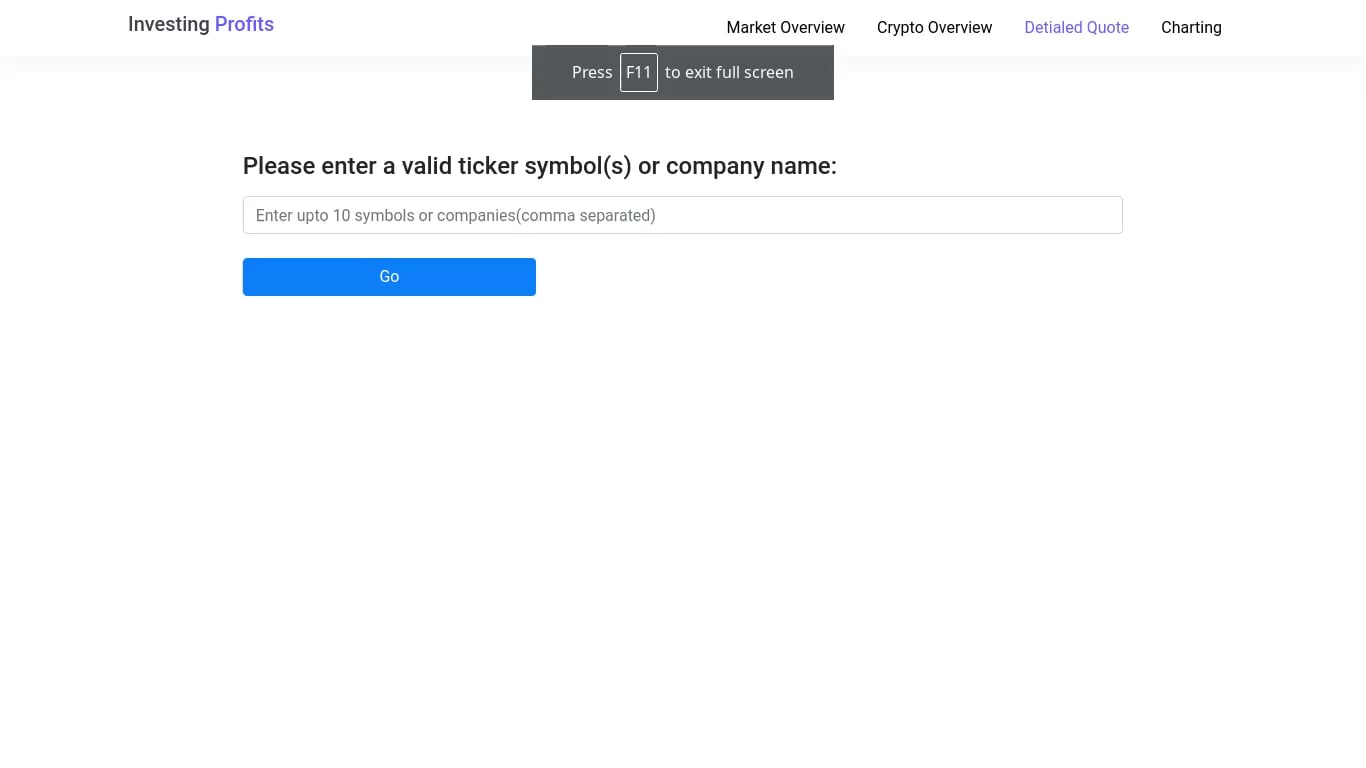 stock ticker on Vimeo