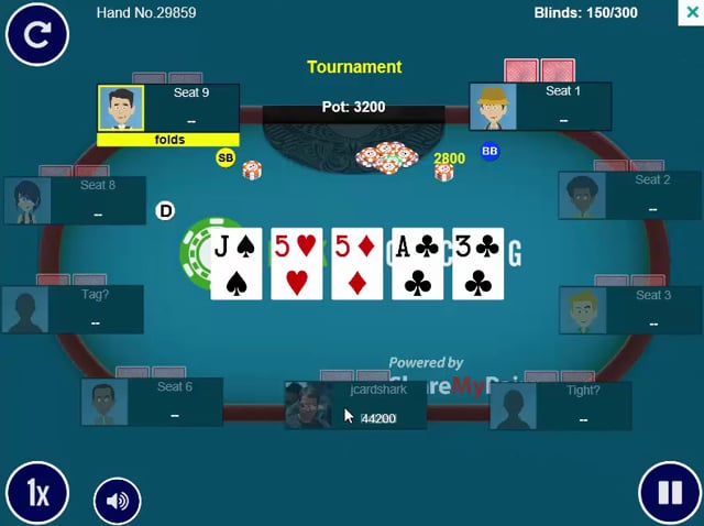 #44: Jonathan Little reviews the second level of his 2017 WSOP Main Event
