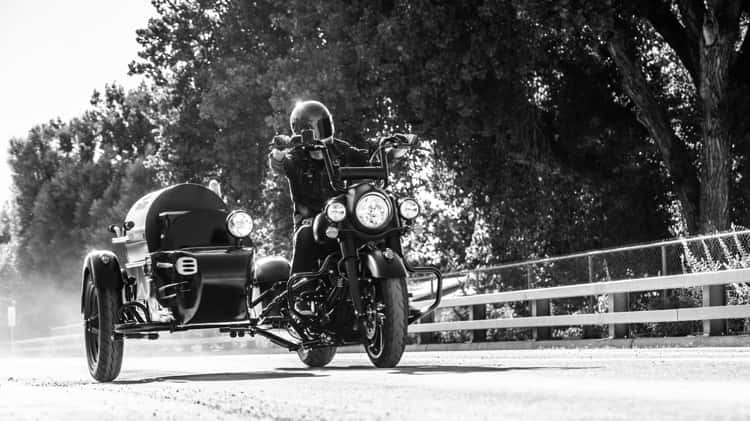 BBQ Grill Sidecar | Indian Springfield Darkhorse x Traeger Ironwood 885 by  See See Motorcycles on Vimeo