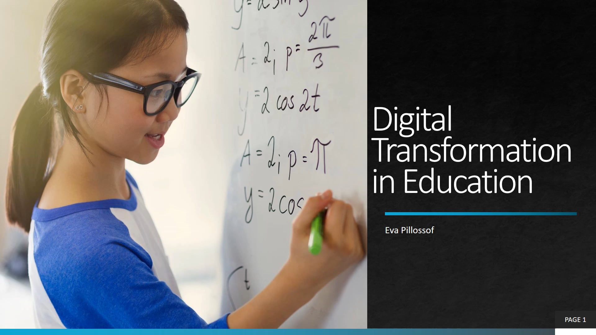 Digital Transformation in Education