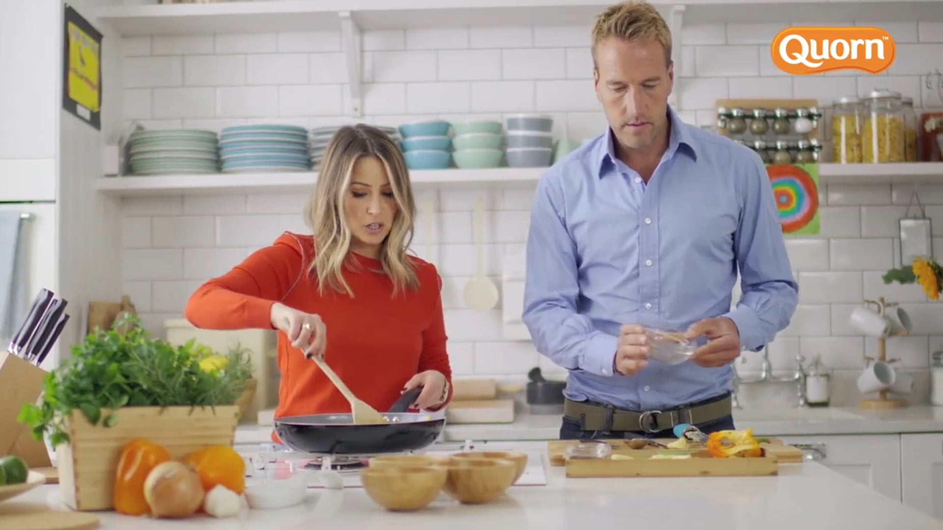 Quorn | 'Plate Up' Series with Ben Fogle and Rachel Stevens