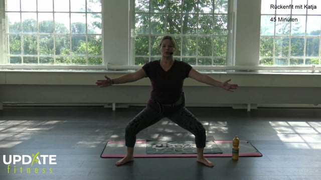 Rückenfit mit Katja