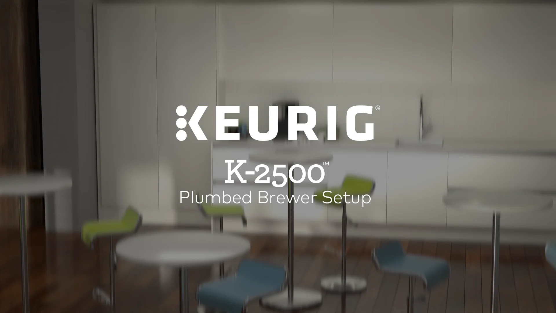  Keurig K2500 Plumbed Single Serve Commercial Coffee