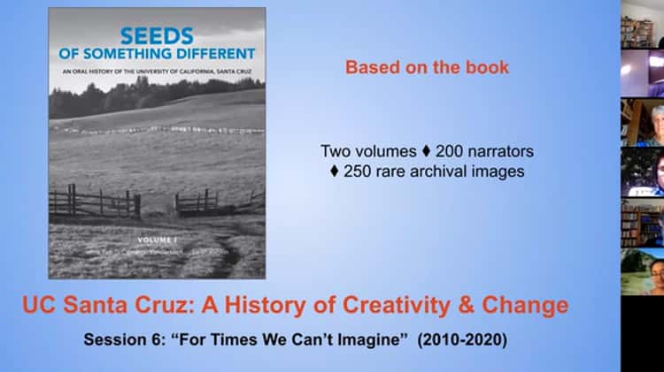 UC Santa Cruz A History of Creativity and Change