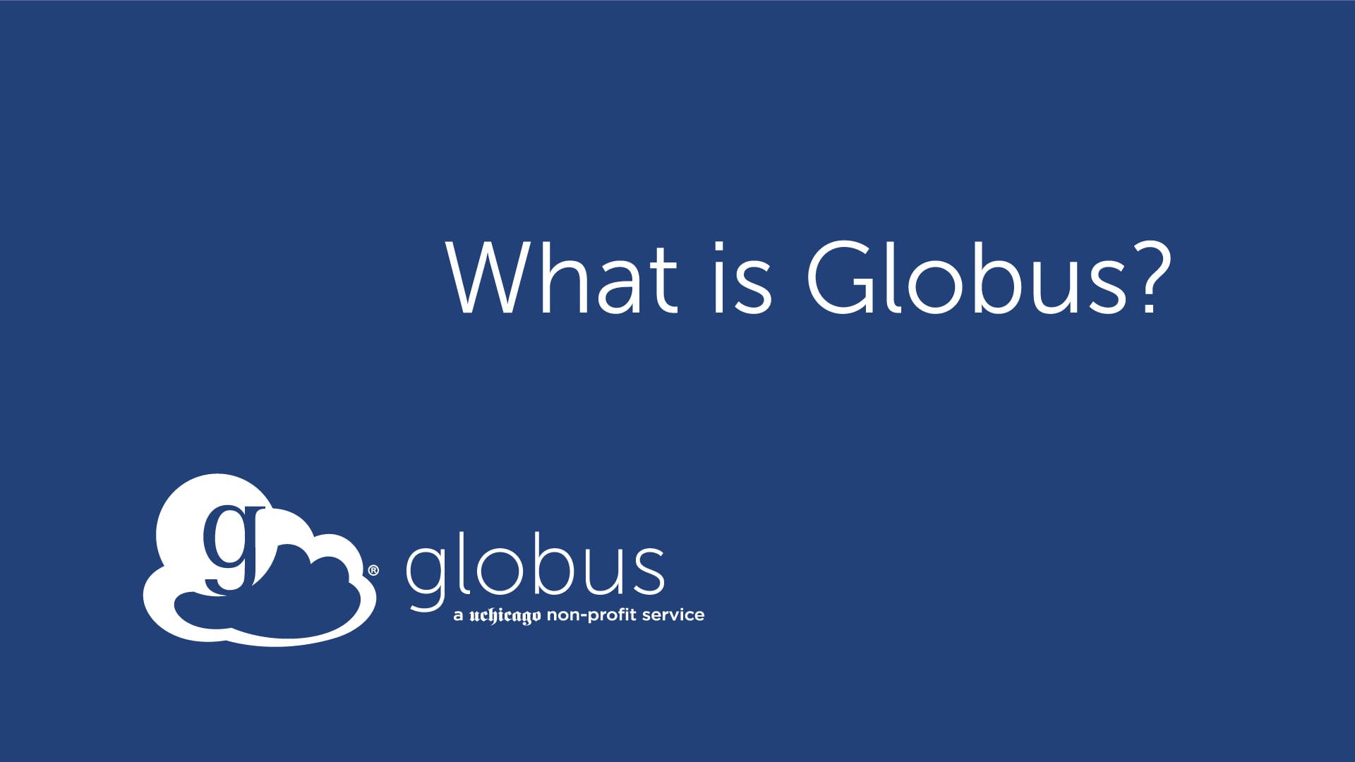 What is Globus? Vimeo