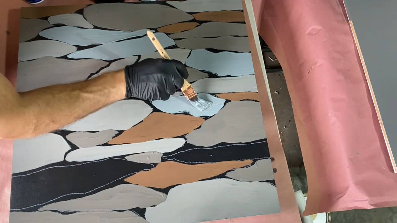 Faux Painting Stone Wall on Vimeo