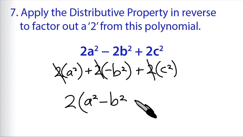 16 The Distributive Property EX on Vimeo