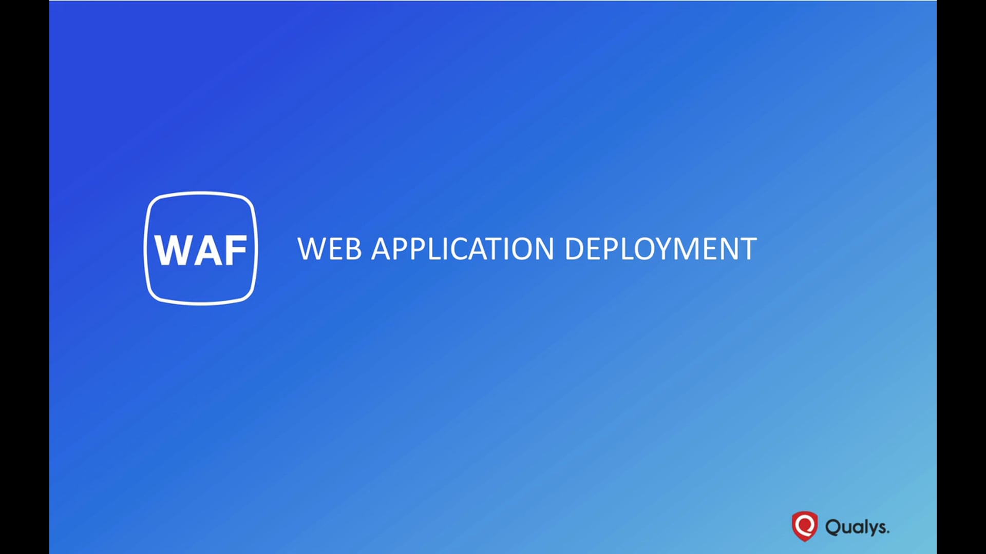 Web Application Deployment
