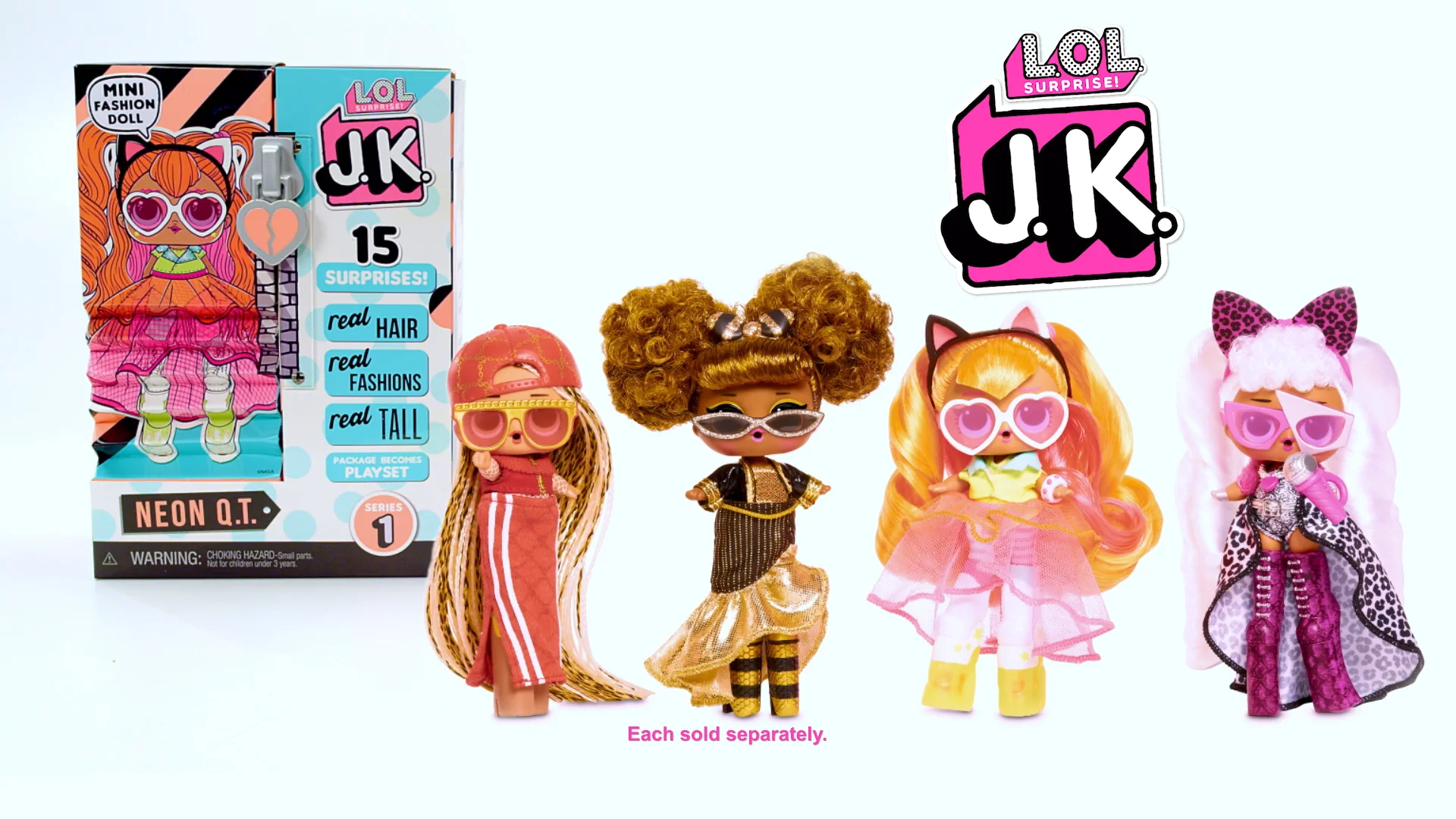 LOL Surprise Launch New Series J.K. Mini Fashion Dolls