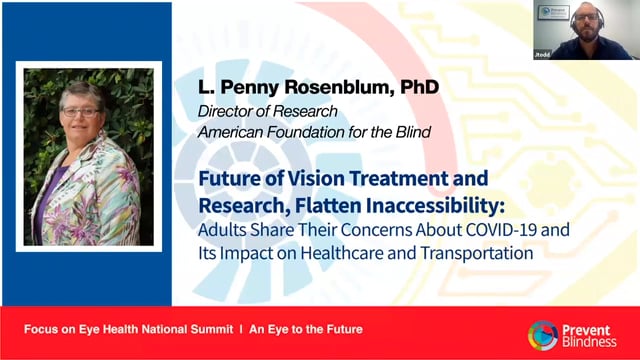 Future of Vision Treatment and Research – Flatten Inaccessibility: Adults Share Their Concerns About COVID-19 and Its Impact on Healthcare and Transportation