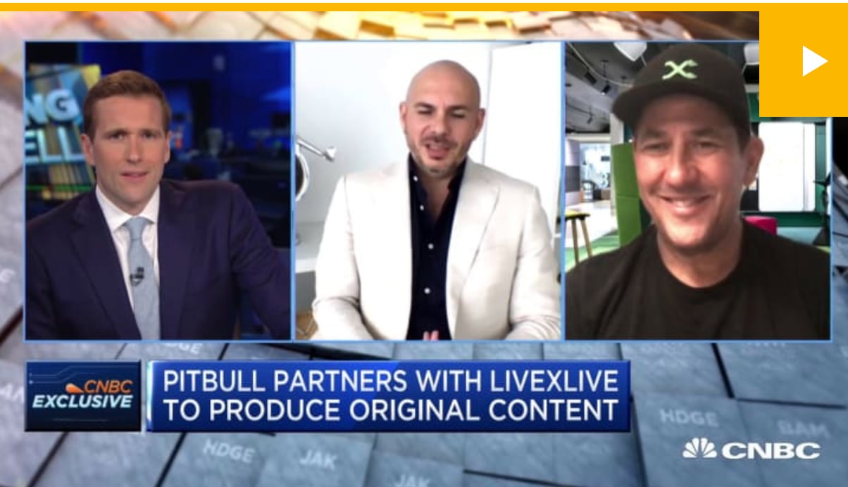 CNBC Exclusive Pitbull and Robert Ellin, CEO and Chairman Announce