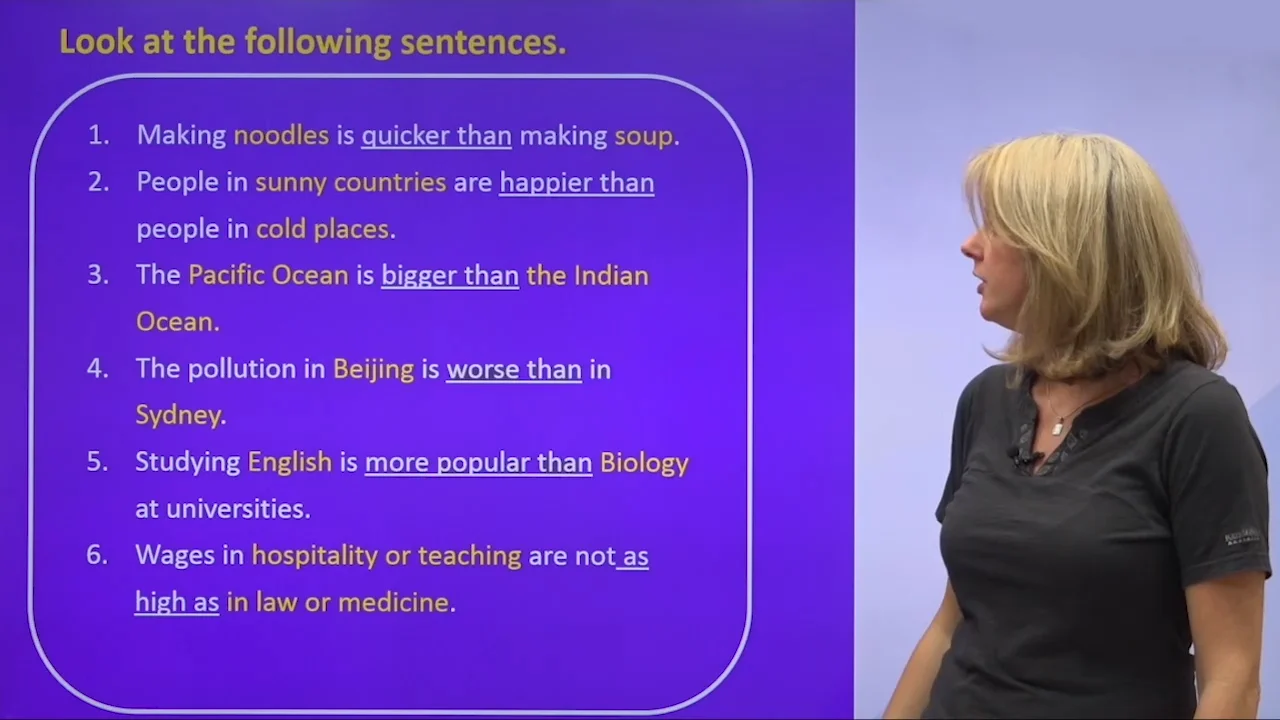 Vocabulary - Language of Comparision thumbnail
