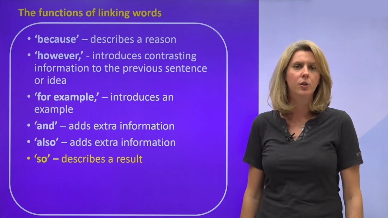 Vocabulary - Linking Phrases thumbnail