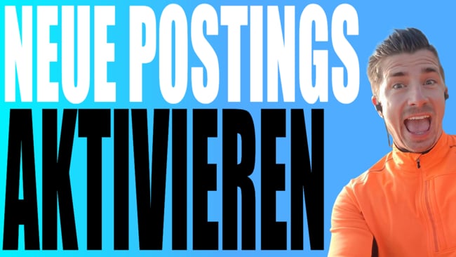Neue Postings mit alten Postings aktivieren