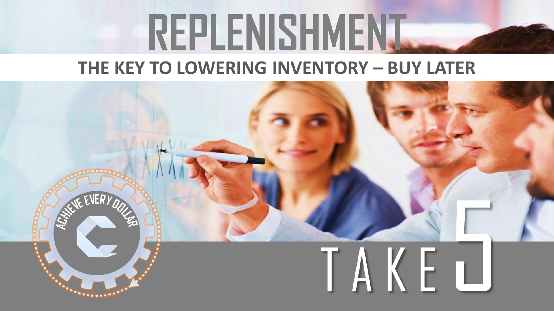 Catalyst Take 5: The Key to Lowering Inventory - Buy Later!