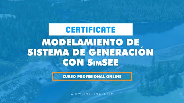 Webinar Modelamiento de Sistemas de Generación con SimSEE