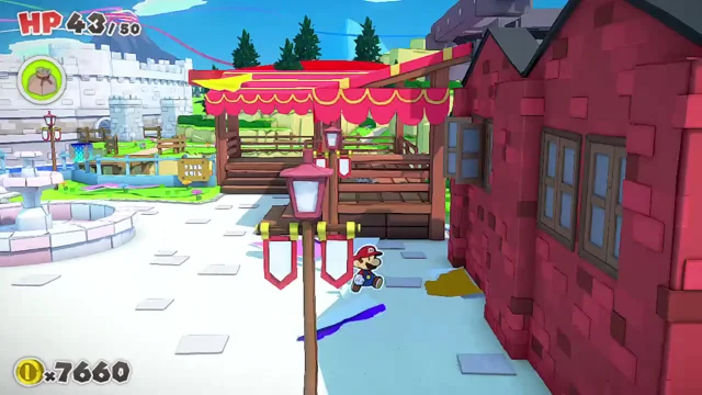 Paper Mario: The Origami King Gameplay - Nintendo Treehouse: Live