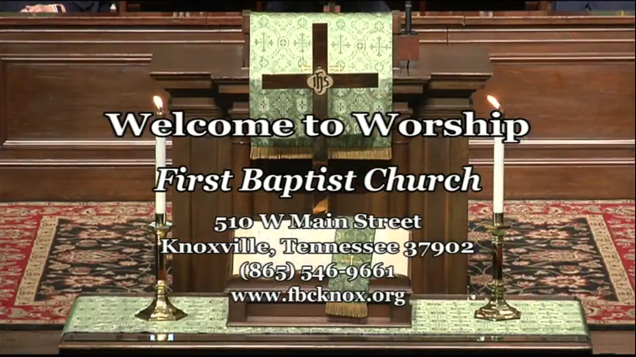 First Baptist Knoxville on Vimeo