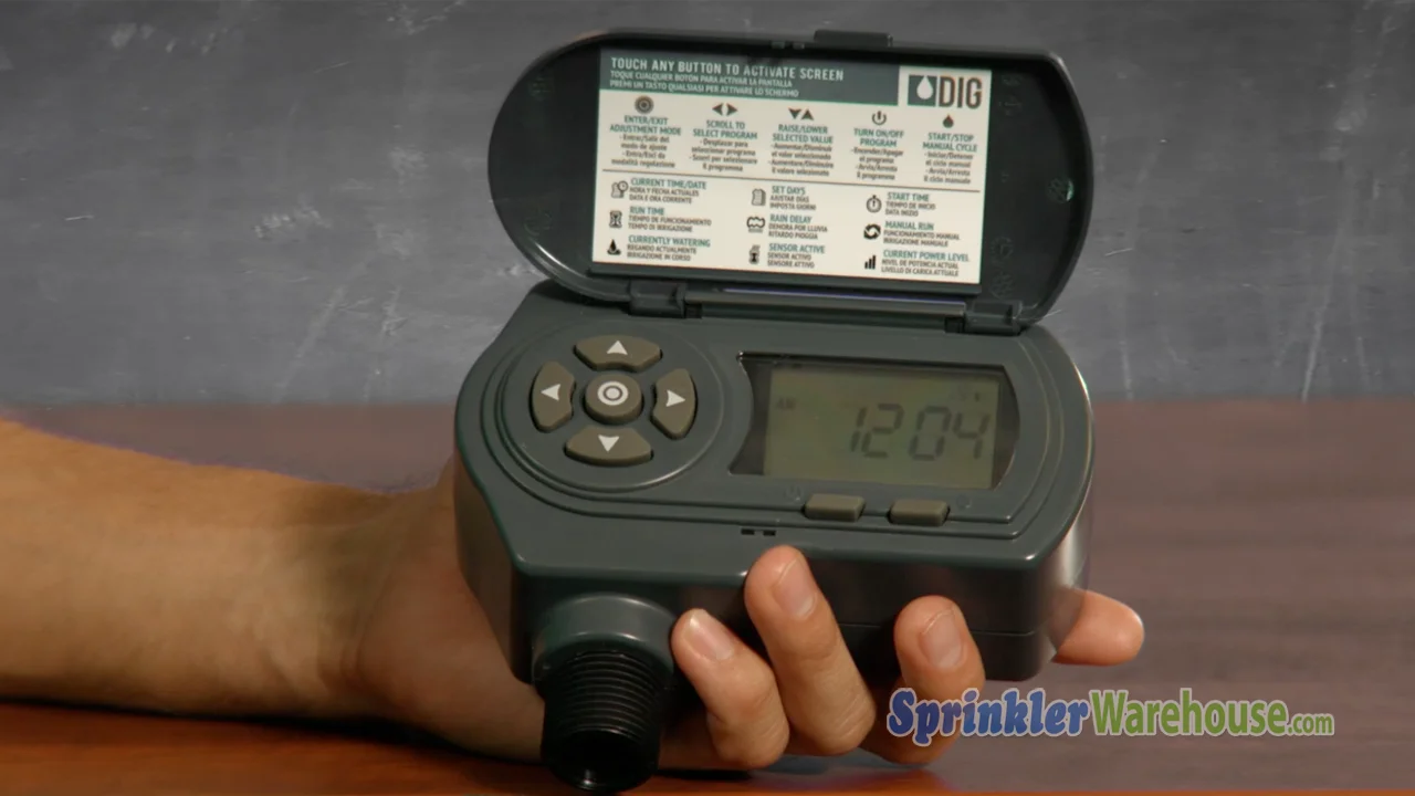 DIG | EVO-100 | Solar Powered Digital Hose End Timer