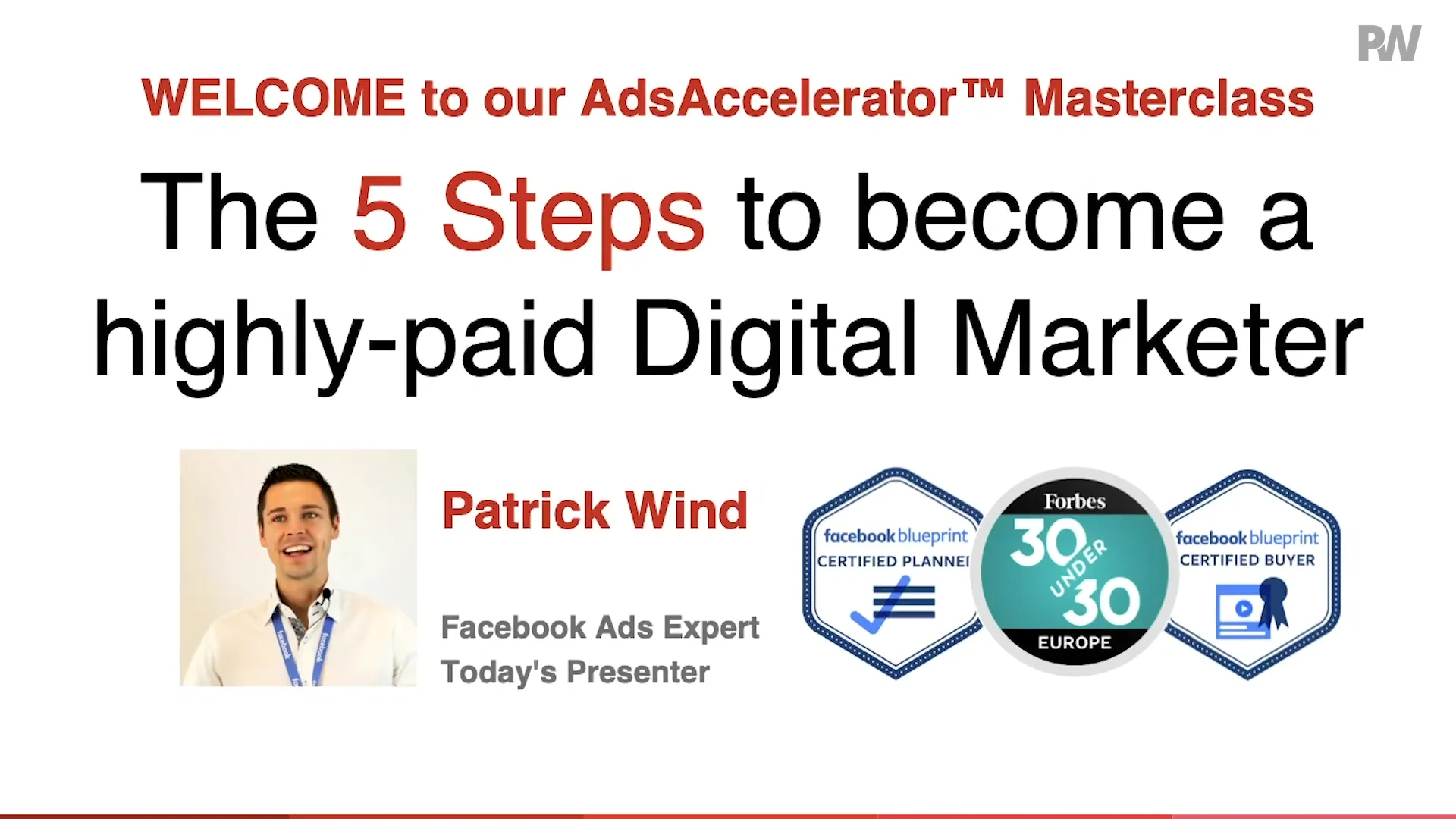 MasterClass 5 Steps on Vimeo