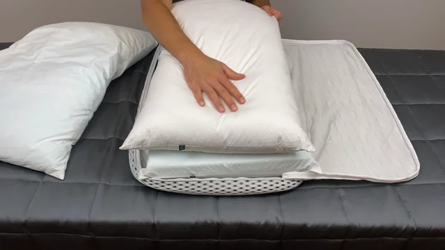 LUXOME Layr Adjustable Firmness & Loft Pillow - Completely Customizable - Memory Foam - Cooling Cover - King