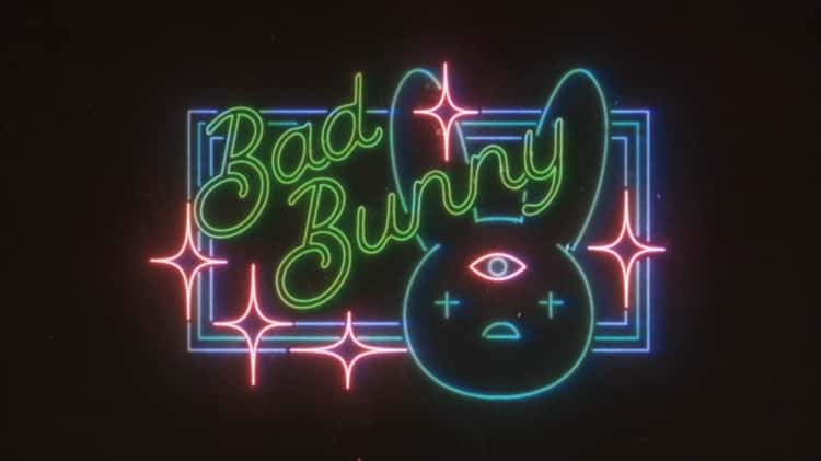 Bad bunny deals led sign