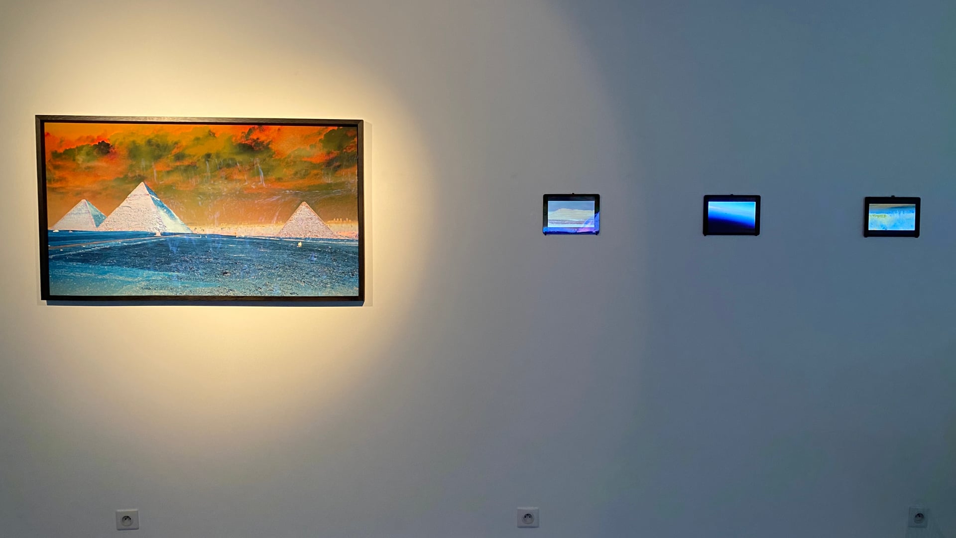 Exposition Egyptian Paths de Nikolas Chasser Skilbeck à la Galerie Charlot Paris