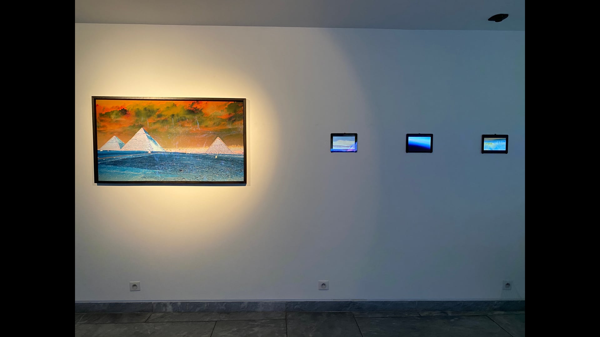Exposition Egyptian Paths de Nikolas Chasser Skilbeck à la Galerie Charlot Paris