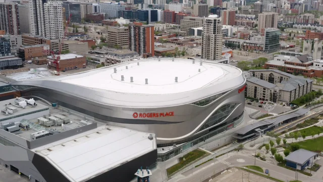 Rogers Place Canada's First NHL Arena Built to LEED Silver
