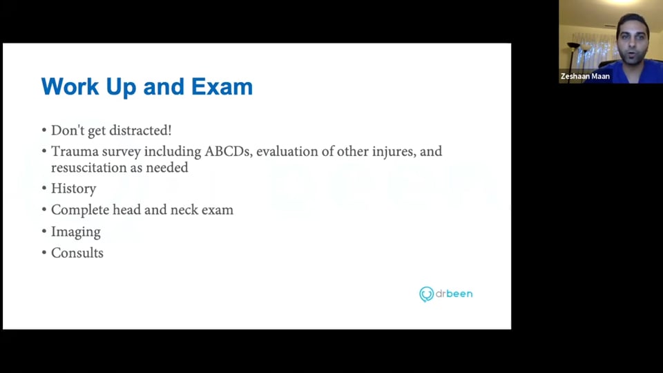 Surgery Webinar Assessment and Management of the Facial Lacerations - Part 1