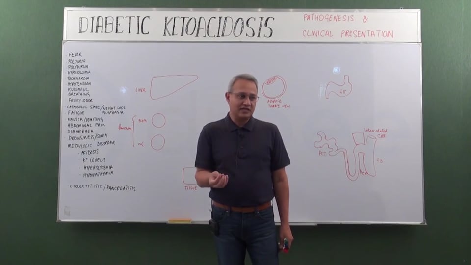 Diabetic Ketoacidosis, Pathogenesis and Clinical Presentation (Part 1)