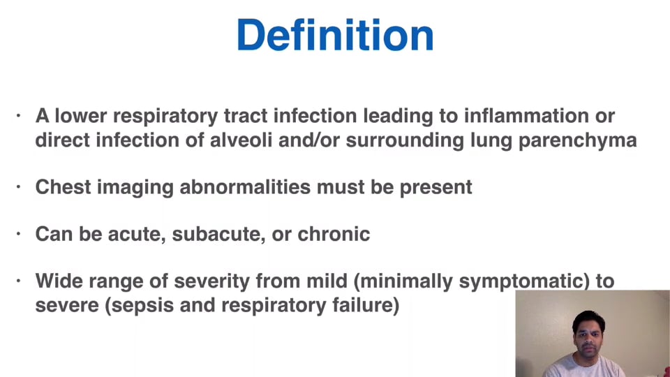 Lower Respiratory Tract Complications