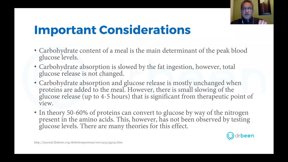 Diet and Type II Diabetes Mellitus - (Managing Type II Diabetes Mellitus Series -Part 1. Webinar)