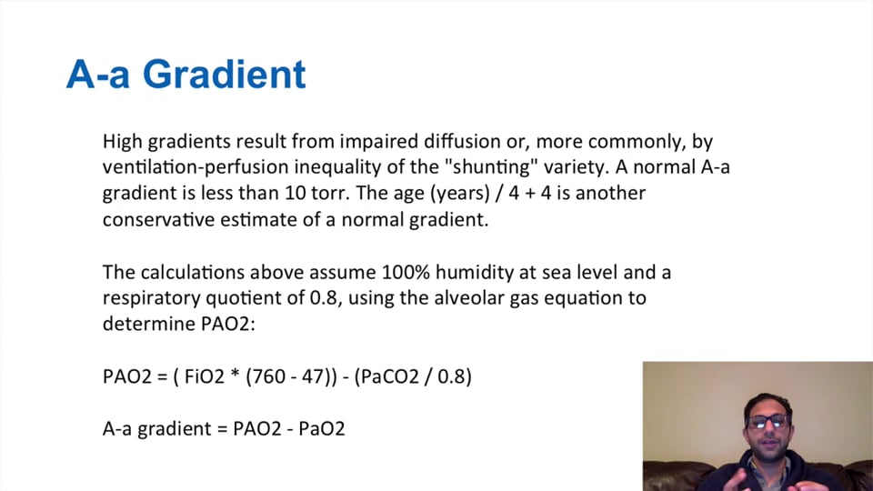 A Clinical Approach to Hypoxemia/Blood Gases