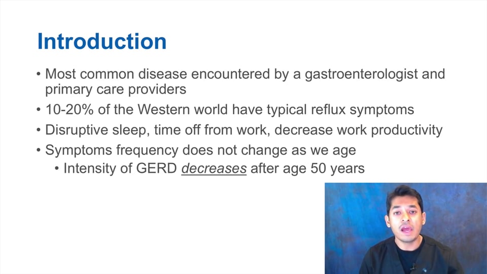 Gastroesophageal Reflux Disease (GERD)