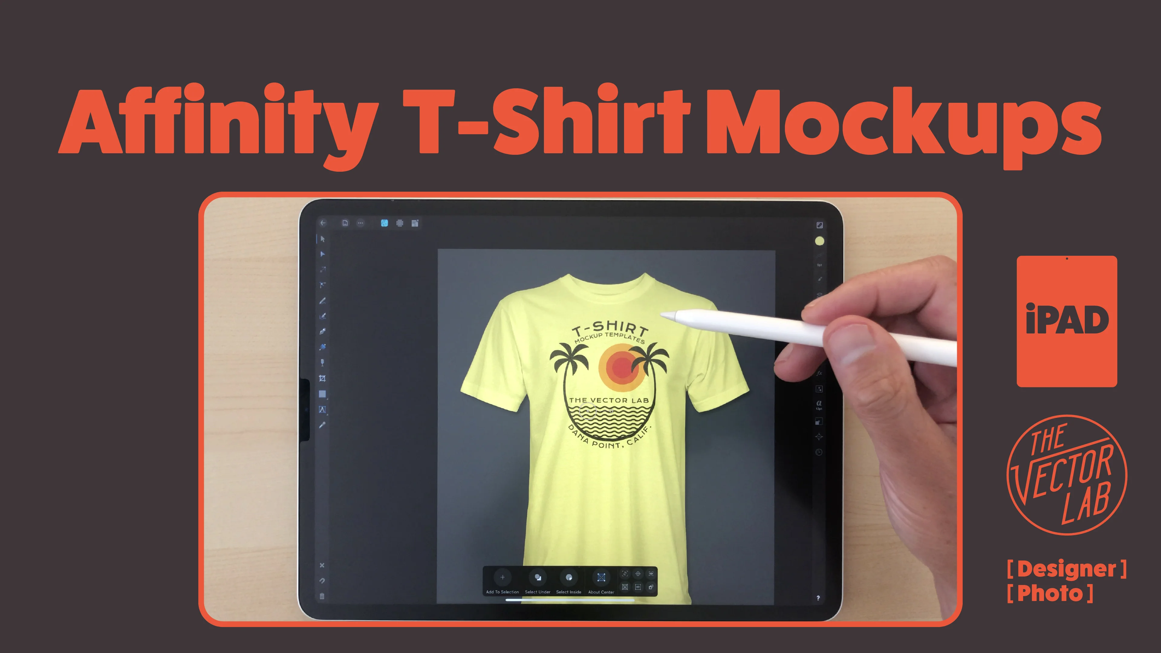 How to create T-Shirt Designs on the Ipad (Procreate)