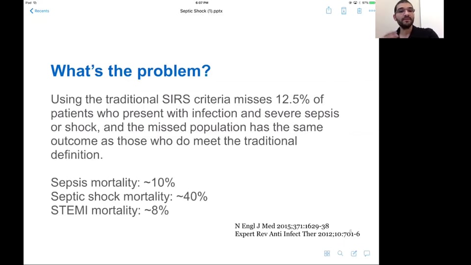 Management and Diagnosis of Sepsis and Septic Shock