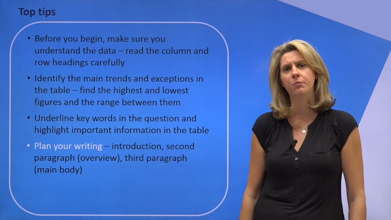 Describing Numbers : Tables thumbnail
