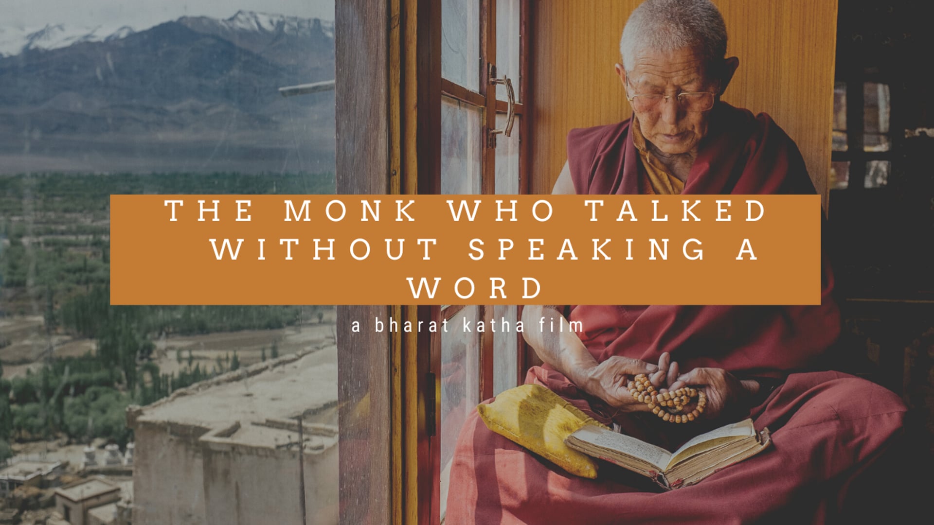 A Monk who talked without speaking a word