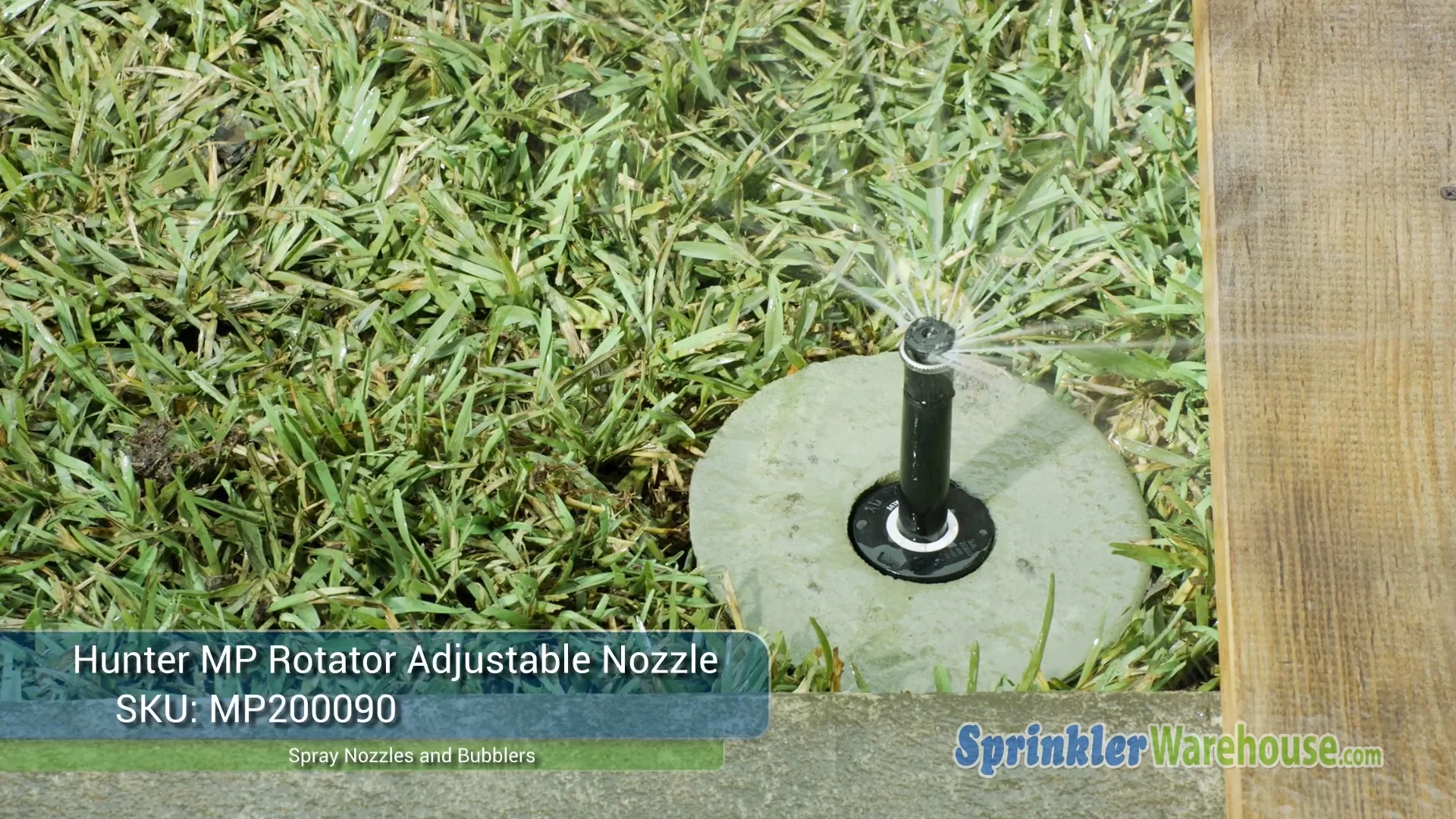 MP200090 Hunter MP Rotator Degree Adjustable Nozzle on Vimeo