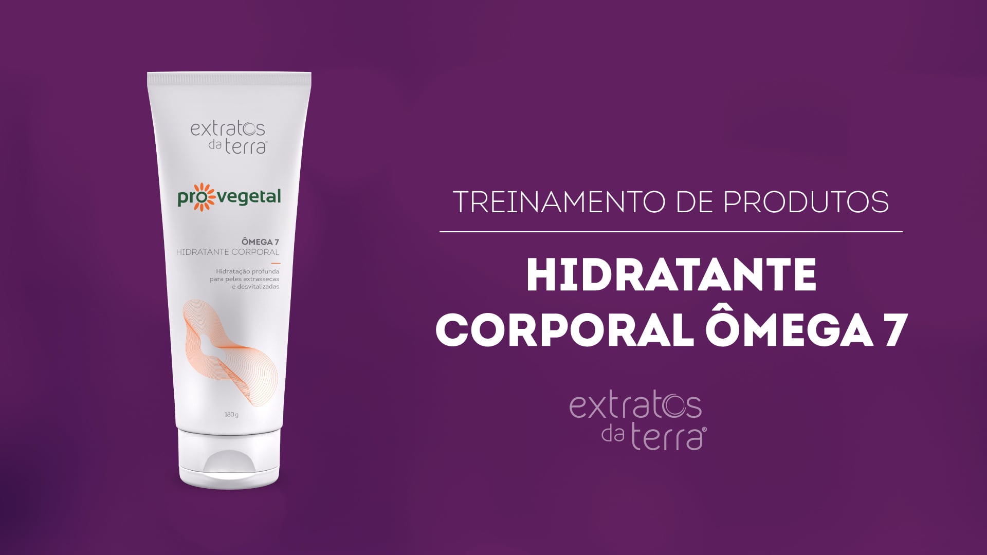 Conhecendo o Produto - Hidratante Corporal Ômega 7