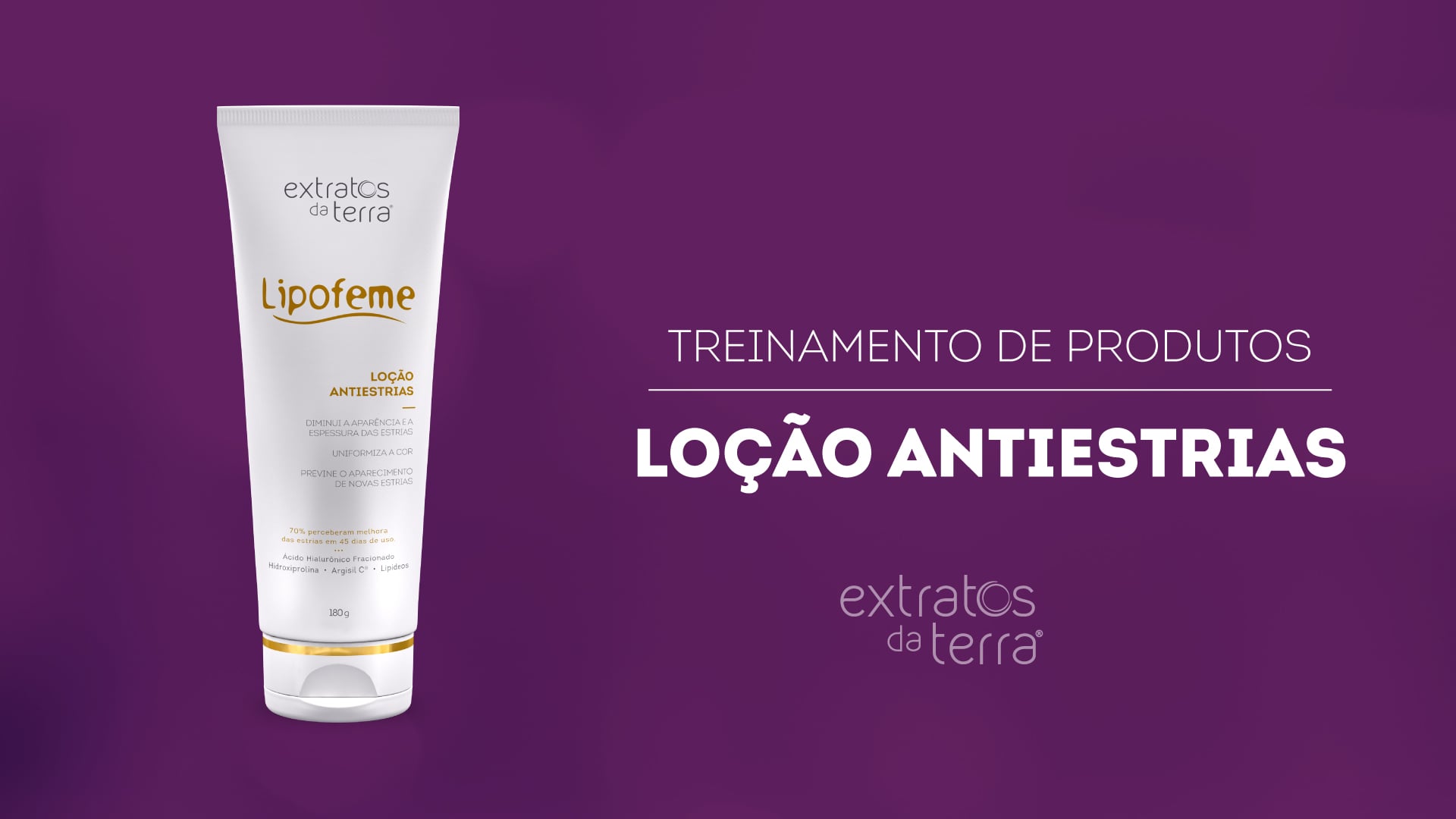 Conhecendo o Produto - Loção Antiestrias
