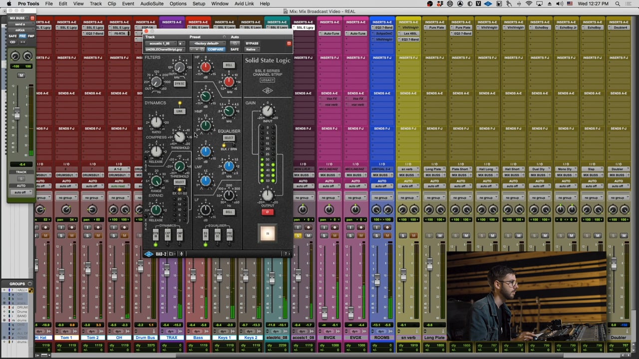 Mixing Acoustic Guitar Tech / Production Mixing With Adam Westlake
