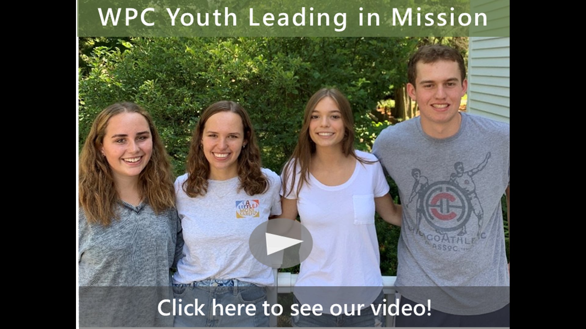 WPC Youth Leading in Mission