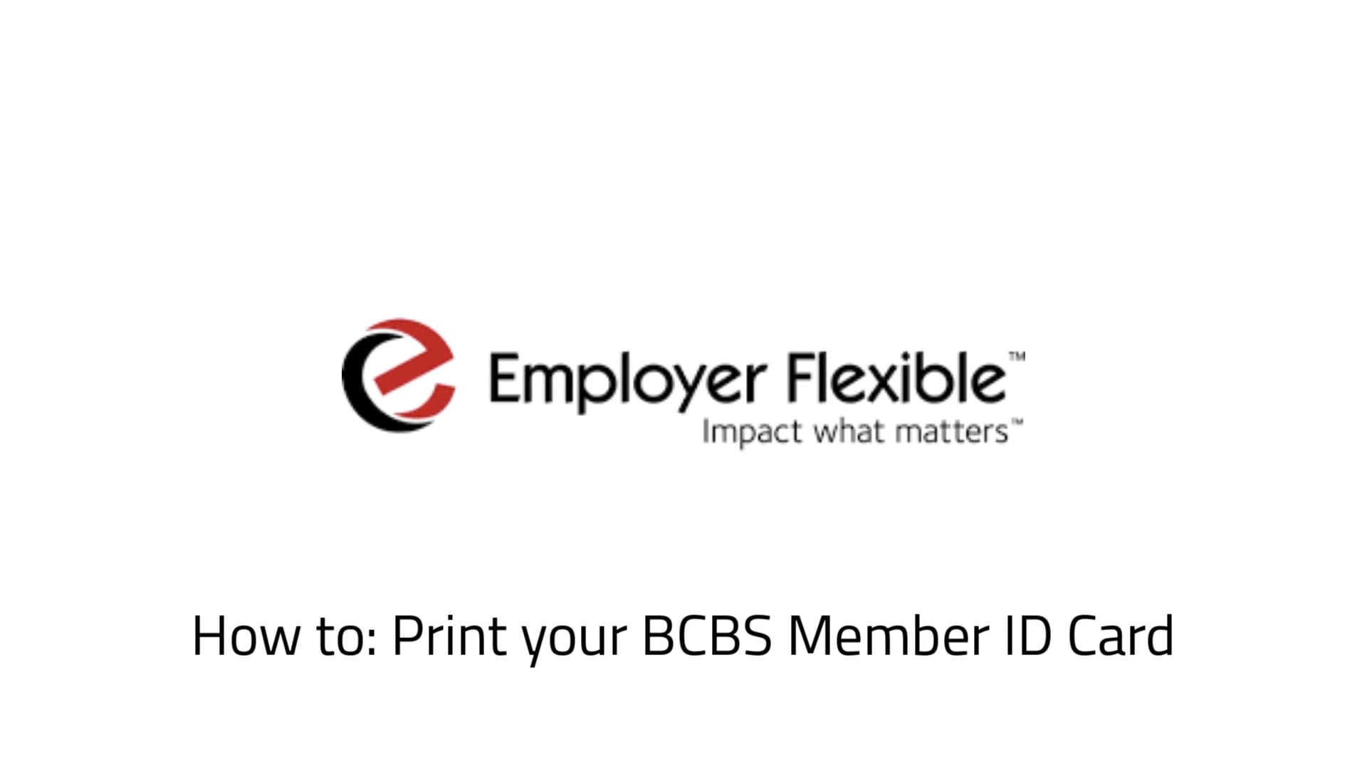 How to Print your BCBS Member ID Card on Vimeo