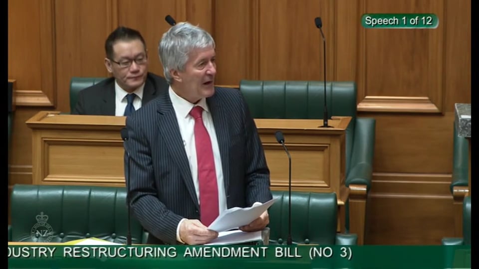 Dairy Industry Restructuring Amendment Bill (No 3) Third Reading