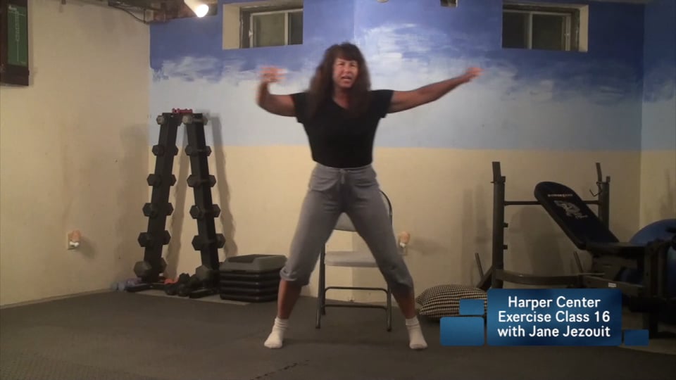 Harper Center Exercise Class 16 with Jane Jezouit 7.23.20