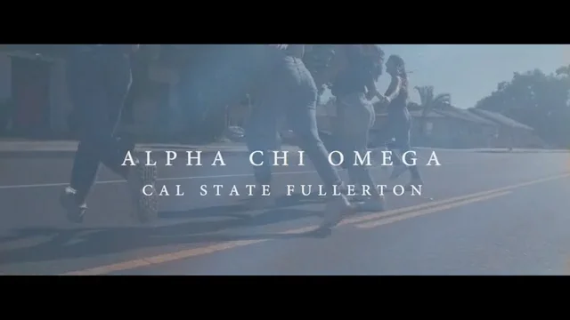 AXO Cal State Fullerton House Tour