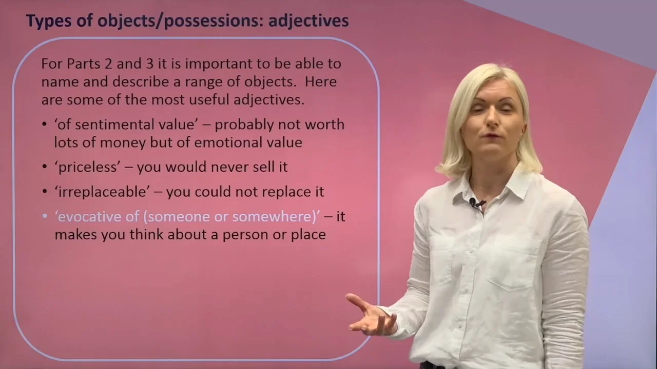 Part 2&3 - Objects and Possessions thumbnail