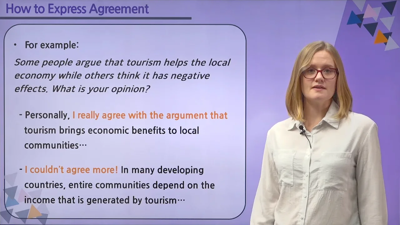 Agreeing and disagreeing thumbnail